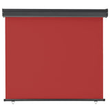 Vidaxl balkonscherm 125x250 cm rood