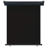 Vidaxl Balkon Bildschirm 145x250 cm schwarz