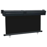 Vidaxl Balkon Bildschirm 145x250 cm schwarz