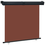 Vidaxx Balkonschirm 165x250 cm braun