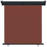 Vidaxx Balkonschirm 165x250 cm braun