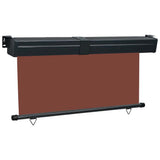 Vidaxx Balkonschirm 165x250 cm braun