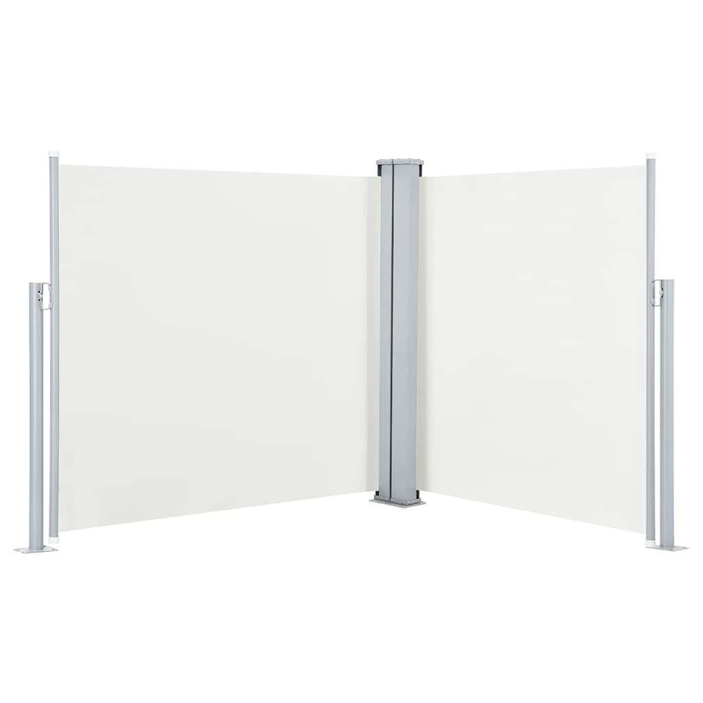 VIDAXL -Windschutzscheibe 100x600 cm Creme