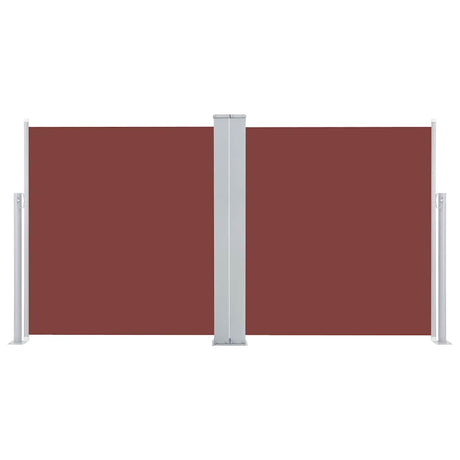 Vidaxl Windschutzscheibe ausziehbar 120 x 600 cm Braun