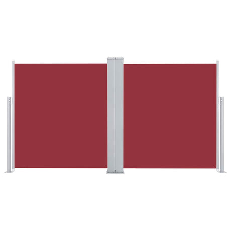 Vidaxl Windschutzscheibe ausziehbar 120 x 600 cm rot