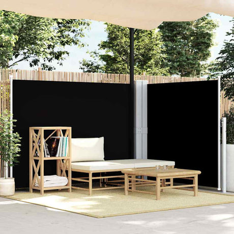 VIDAXL -Windschutzscheibe ausziell 140 x 600 cm schwarz