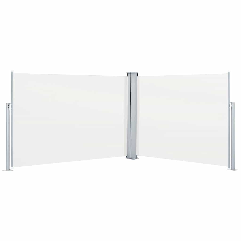 VIDAXL -Windschutzscheibe 100x1000 cm Creme