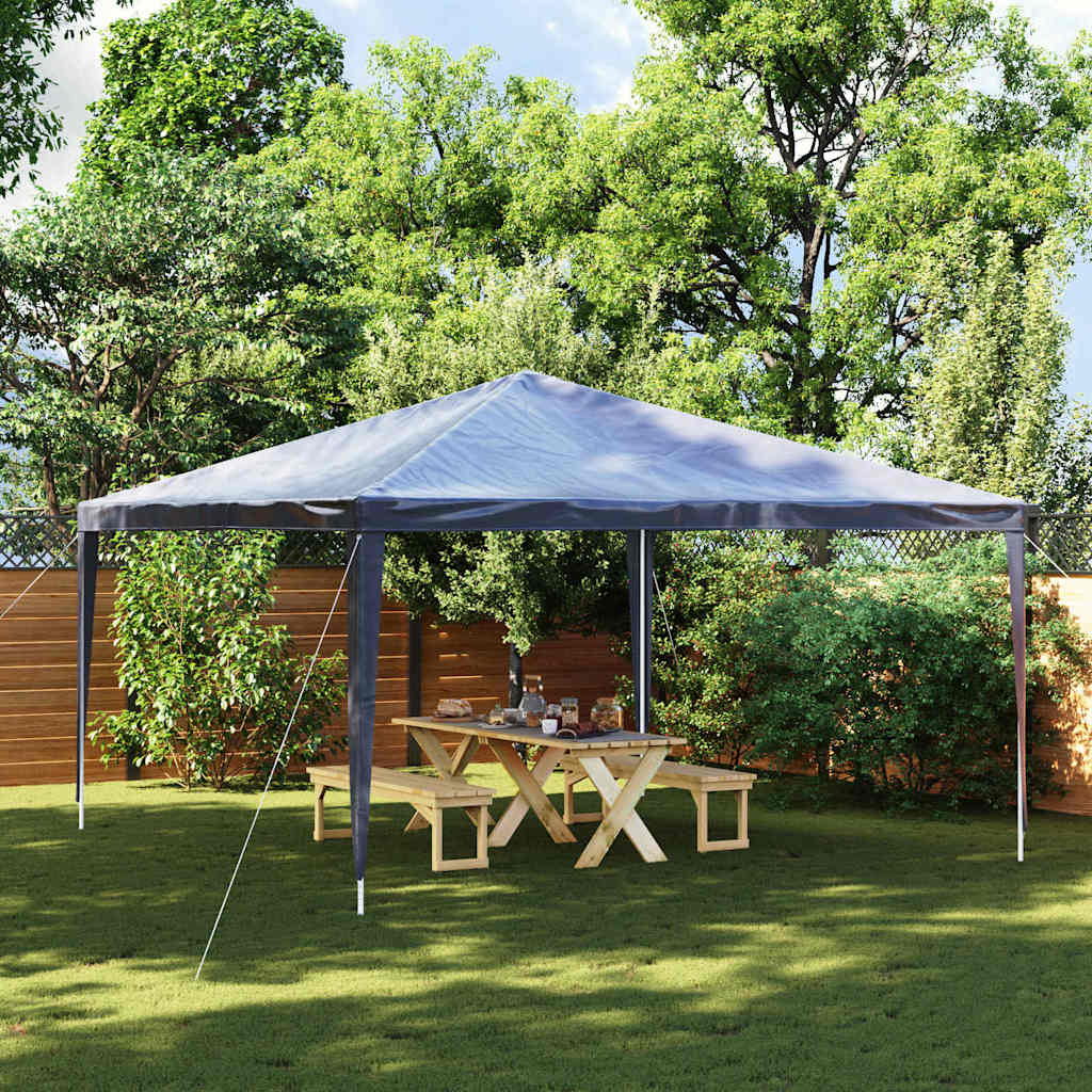 Vidaxl Partytent 4x4 m blau