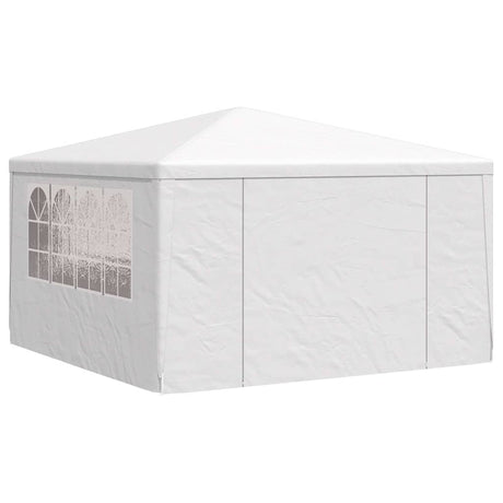 Vidaxl -Partyzelt mit Seitenwänden Professional 90 g m² 4x4 m Weiß