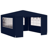 Vidaxl -Partyzelt mit Seitenwänden Professional 90 g m² 4x4 m blau
