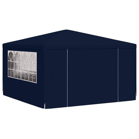 Vidaxl -Partyzelt mit Seitenwänden Professional 90 g m² 4x4 m blau