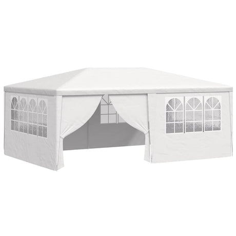 Vidaxl -Partyzelt mit Seitenwänden Professional 90 g m² 4x6 m Weiß