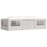 Vidaxl -Partyzelt mit Seitenwänden Professional 90 g m² 4x9 m Weiß
