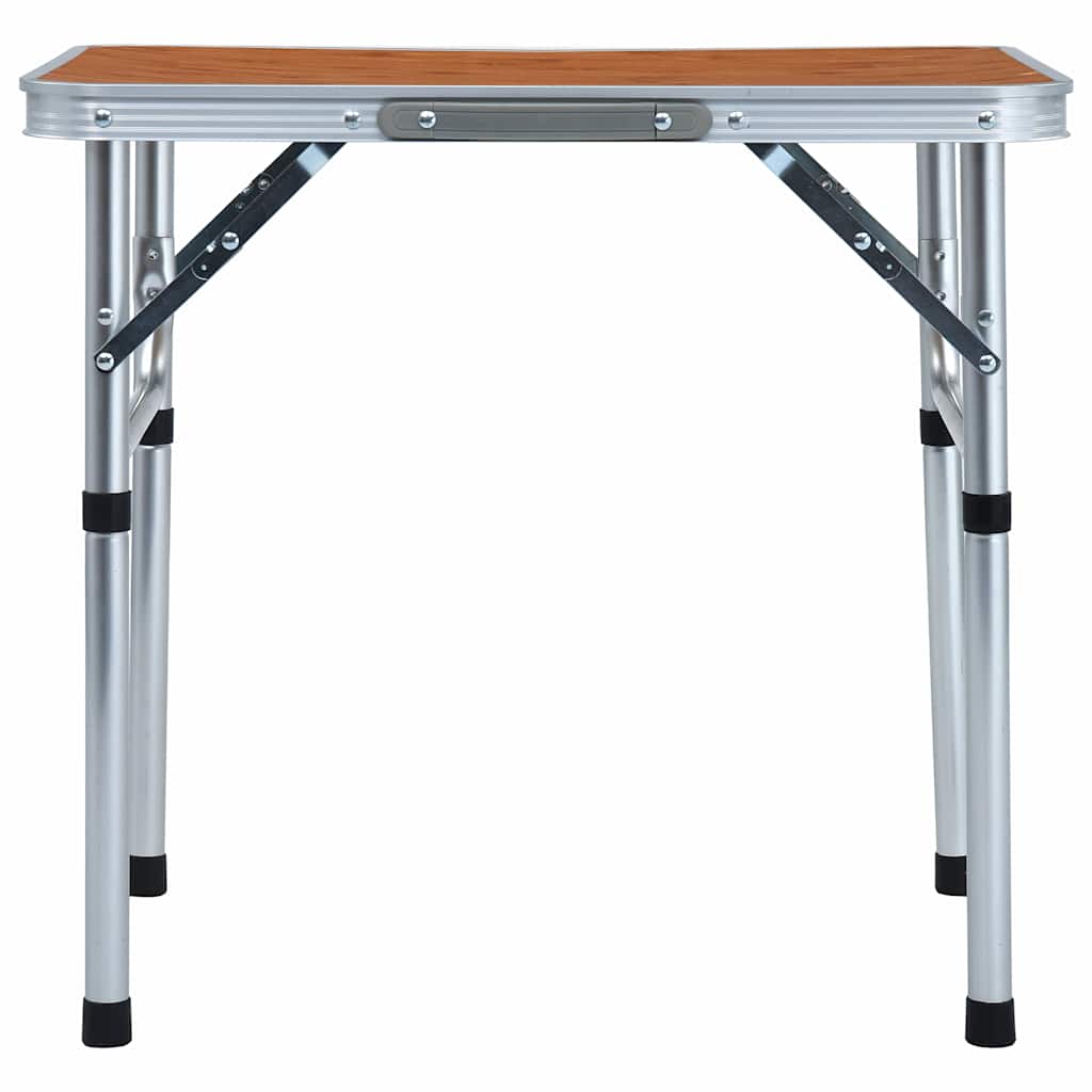 Vidaxl campingtafel inklapbaar 60x45 cm aluminium