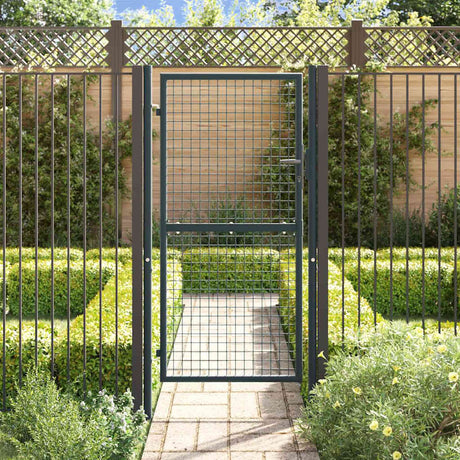 Vidaxx Gartenzaun aus verzinktem Stahlgeflecht 100x175 cm grau