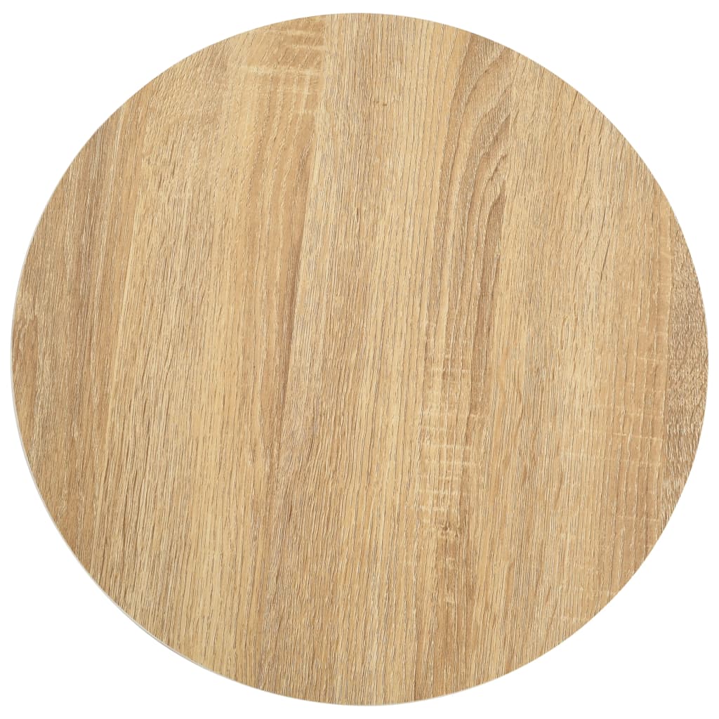 Vidaxl bistrotafel 40 cm mdf lichtbruin