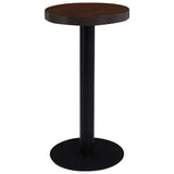 Vidaxl bistrotafel 40 cm mdf donkerbruin
