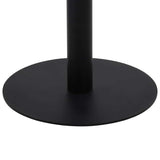 Vidaxl bistrotafel 80 cm mdf lichtbruin