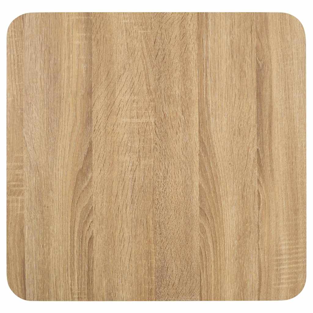 Vidaxl bistrotafel 50x50 cm mdf lichtbruin