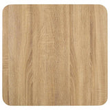 Vidaxl bistrotafel 50x50 cm mdf lichtbruin