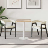 Vidaxl bistrotafel 60x60 cm mdf lichtbruin