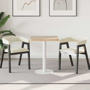 Vidaxl bistrotafel 60x60 cm mdf lichtbruin