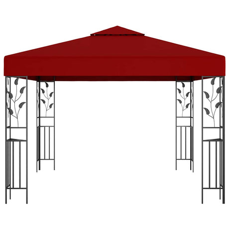 VidaXL Pavillon 3x3 m weinrot
