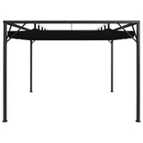 Vidaxl Garden Practor mit ausziehbarem Dach 3x3 m Anthrazit