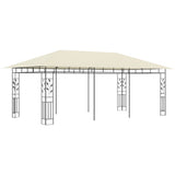 Vidaxl -Arbor mit Mückennetz 6x3x2,73 M Creme