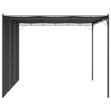 Vidaxl Garden Practor mit Seitenvorhang 3x3x2,25 m Anthrazit