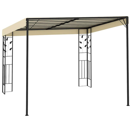 Vidaxx Wandpavillon 3x3x2,5 m creme