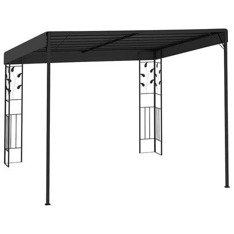 Vidaxx Wandpavillon 3x3x2,5 m Anthrazit