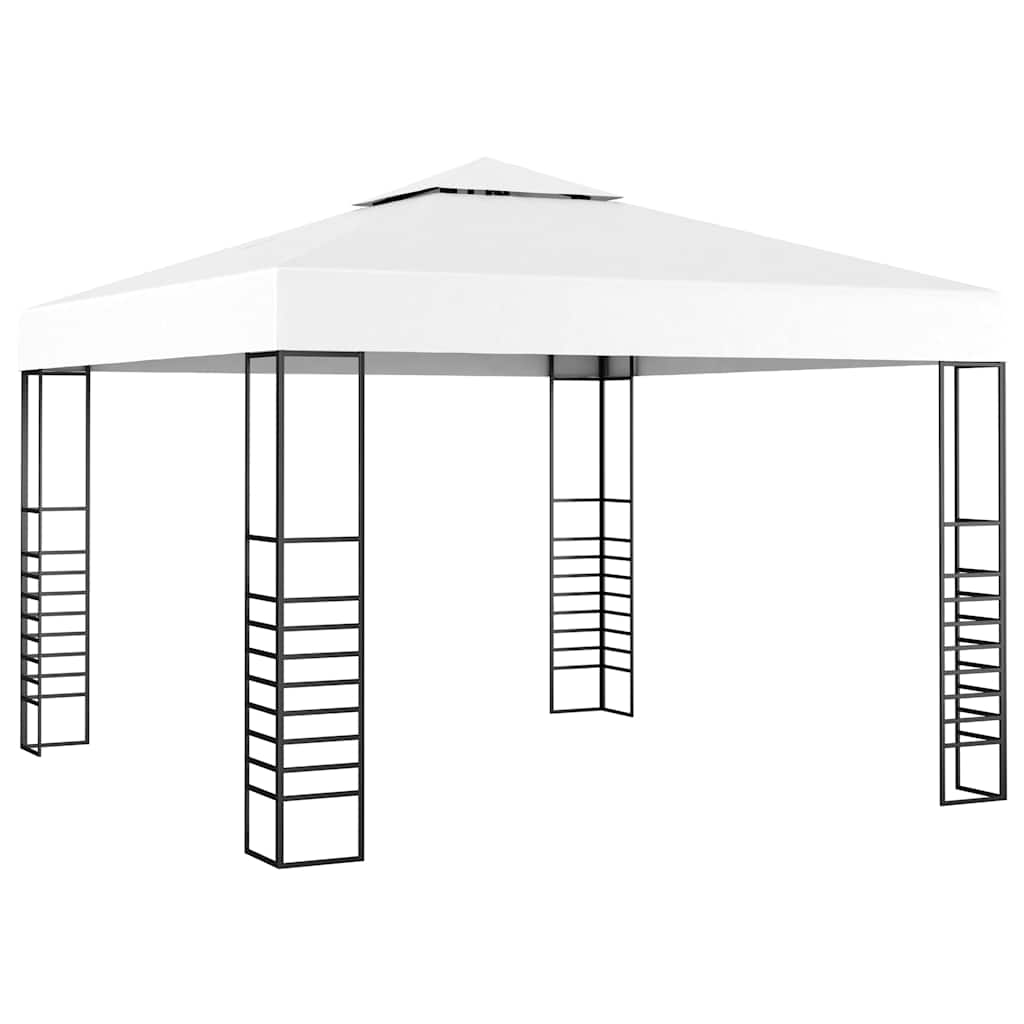 VidaXL Gartenpavillon 3x3 m weiß