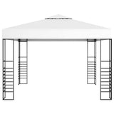 Vidaxl Garden Pavilion 3x3 m Weiß