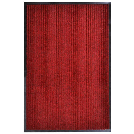 Vidaxl deurmat 117x220 cm pvc rood