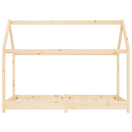 Vidaxl kinderbedframe massief grenenhout 70x140 cm