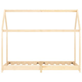 Vidaxl kinderbedframe massief grenenhout 90x200 cm