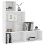 Vidaxl boekenkast kamerscherm 155x24x160 cm bewerkt hout wit