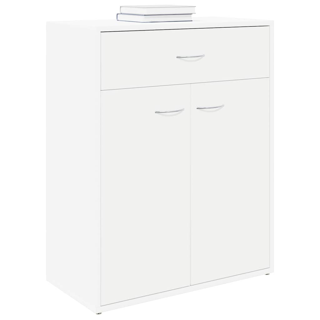 Vidaxl dressoir 60x30x75 cm bewerkt hout wit