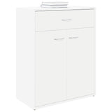 Vidaxl dressoir 60x30x75 cm bewerkt hout wit
