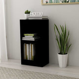 Vidaxl boekenkast 40x24x75 cm bewerkt hout zwart