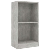 Vidaxl boekenkast 40x24x75 cm bewerkt hout betongrijs