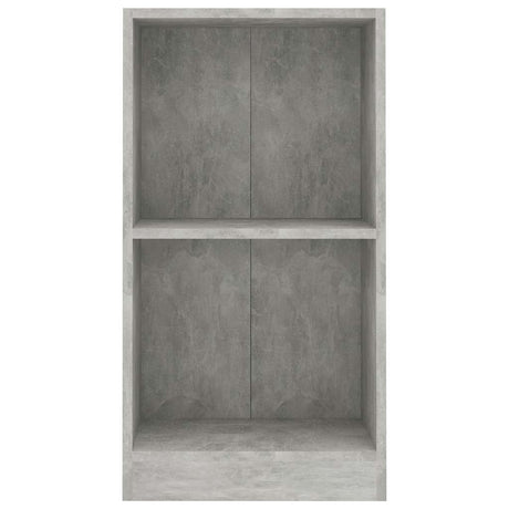 Vidaxl boekenkast 40x24x75 cm bewerkt hout betongrijs