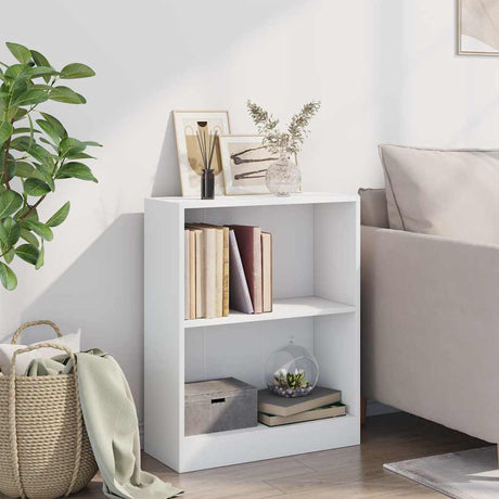 Vidaxl boekenkast 60x24x76 cm bewerkt hout wit