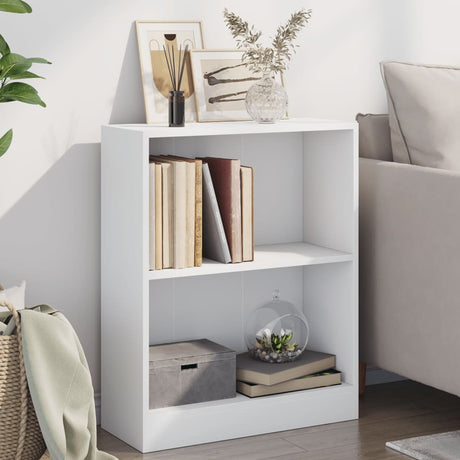 Vidaxl boekenkast 60x24x76 cm bewerkt hout wit