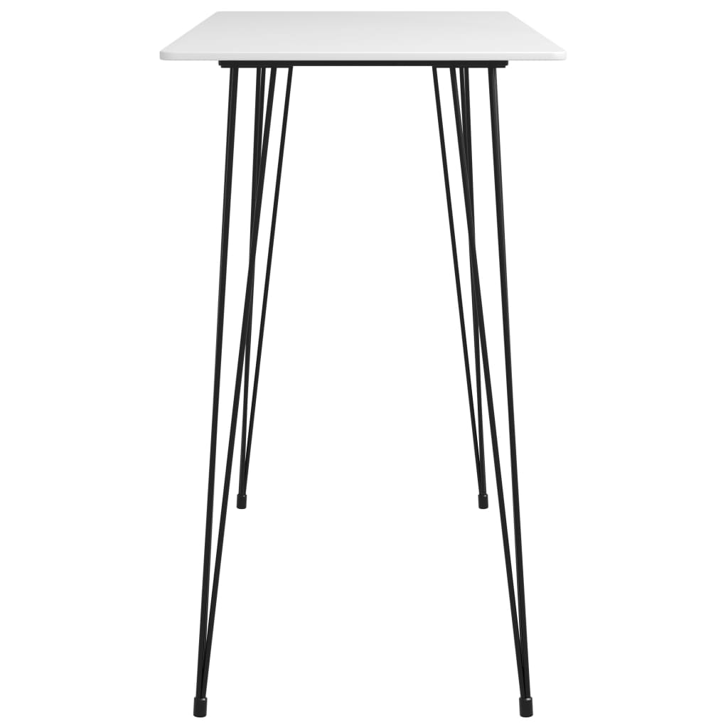 Vidaxl bartafel 120x60x105 cm wit