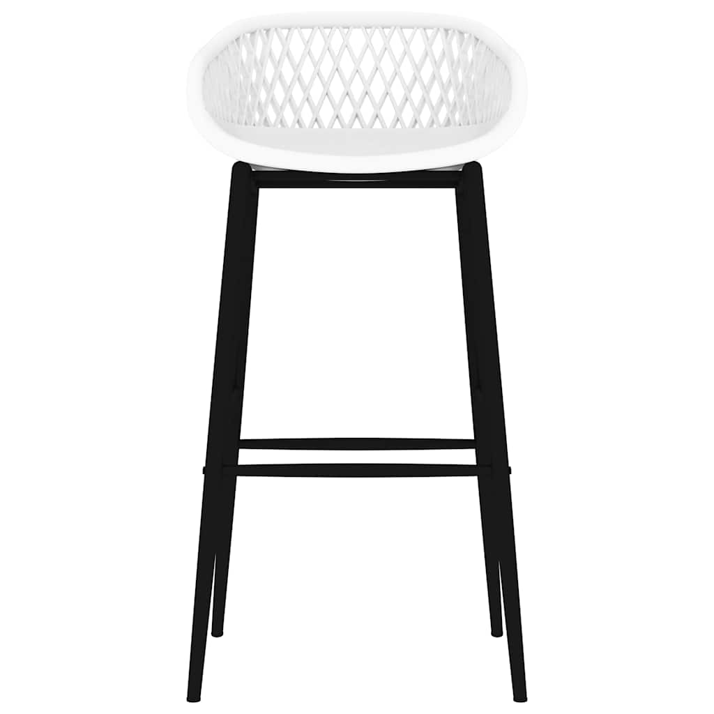 Vidaxl barstoelen 2 st wit