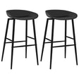 Vidaxl barstoelen 2 st zwart