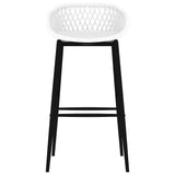 Vidaxl barstoelen 4 st wit