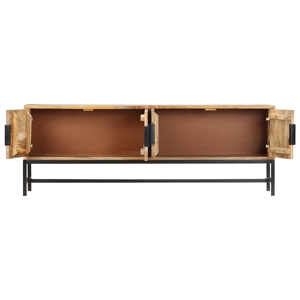 Vidaxl tv-meubel 140x30x50 cm massief mangohout